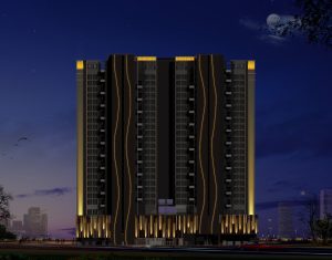 Photo effect behind side